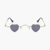 Durlarc Heart-shaped Full frame Metal Sunglasses